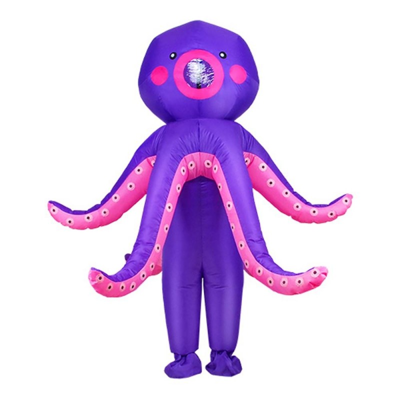 Octopus Squid Inflatable Costume Halloween Christmas Costume for Adult/Kid