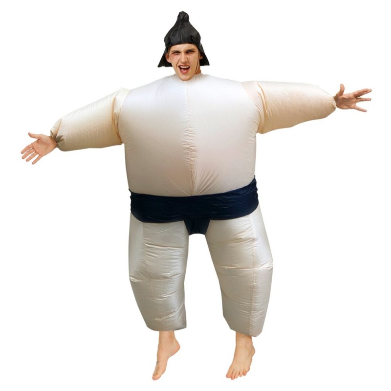 Sumo Inflatable Costume Wrestler Blow Up Costume for Adult