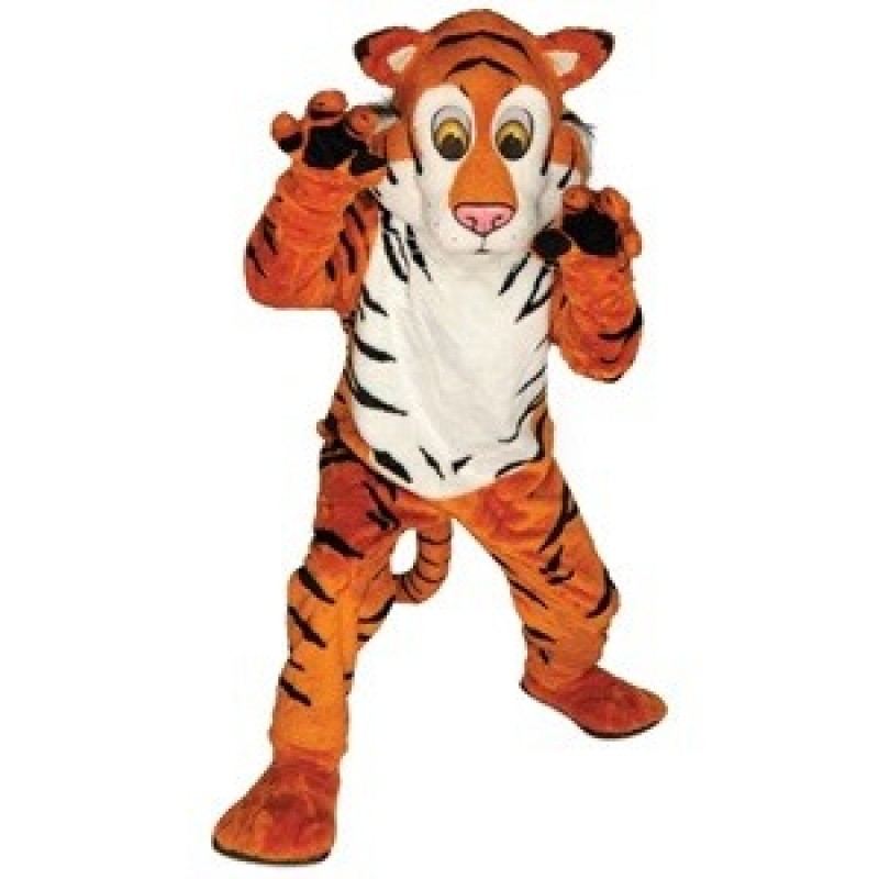 Adult Friendly Tiger Mascot Costume