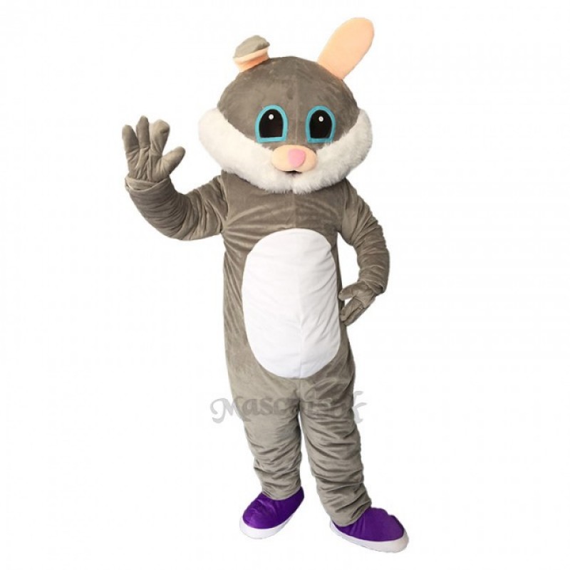 Easter Male Bunny Rabbit Plush Adult Mascot Costume