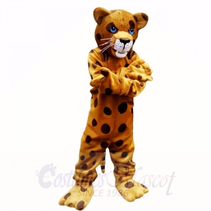 Strong Spotted Leopard Mascot Costumes Adult