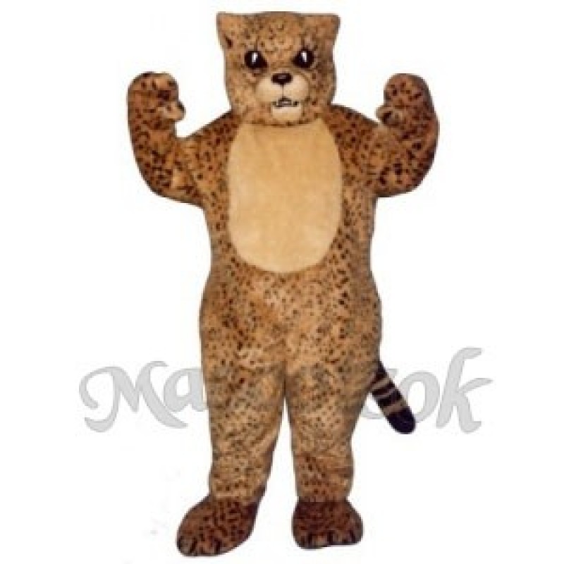 Cute Spotted Cat Mascot Costume