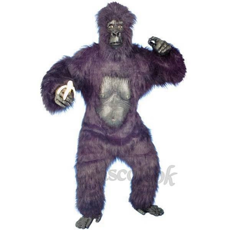 Cute Gorilla Mascot Costume
