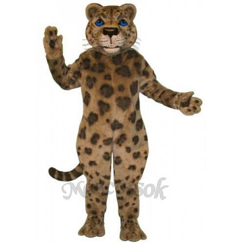 Cute Jaguar Mascot Costume
