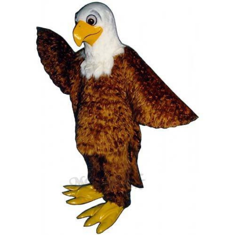 Cute Friendly Eagle Mascot Costume