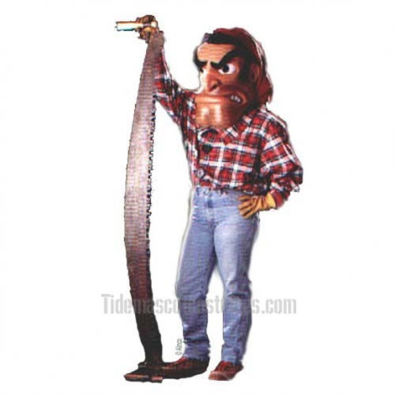 Lumberjack Mascot Costume