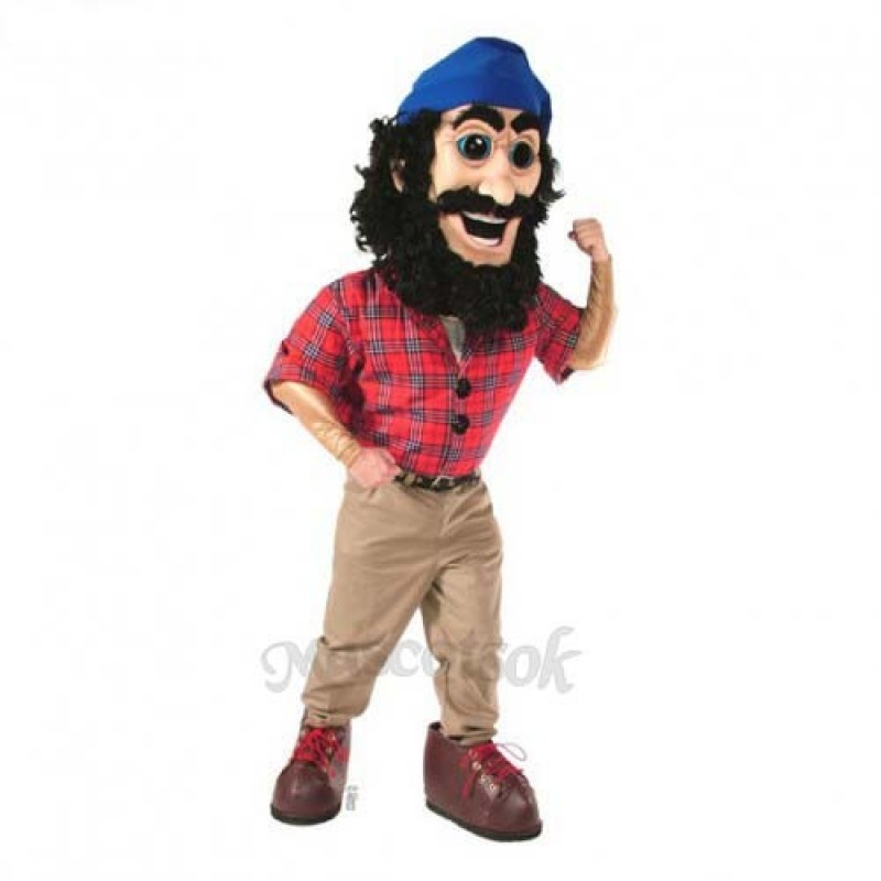 Lumberjack Mascot Costume