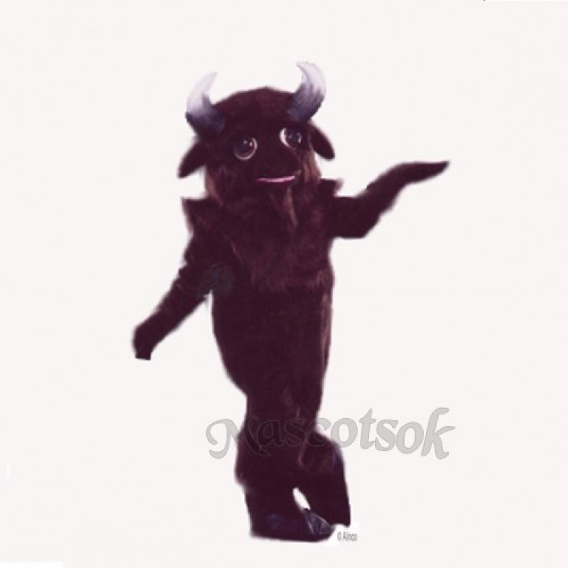 Cute Buffalo Mascot Costume