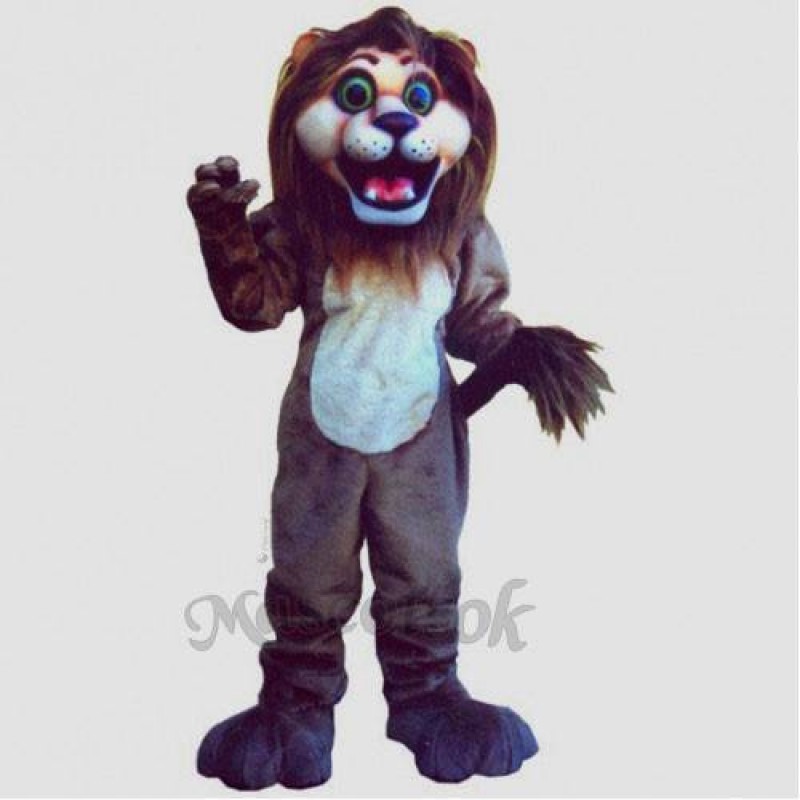 Cute Andy Lion Mascot Costume