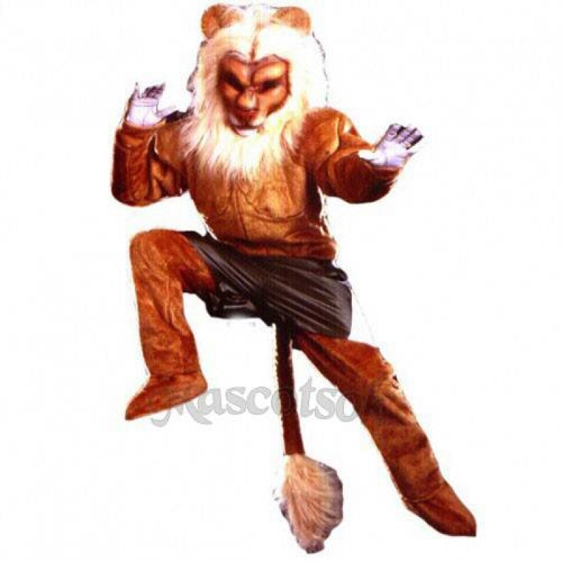 Cute Pro Lion Mascot Costume