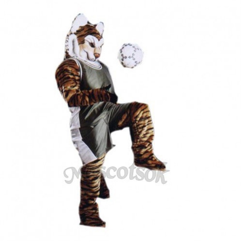 Cute Pro Tiger Mascot Costume