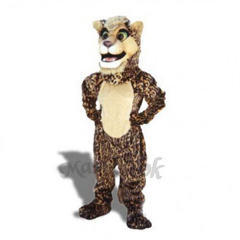 Cute Leopard Cub Mascot Costume