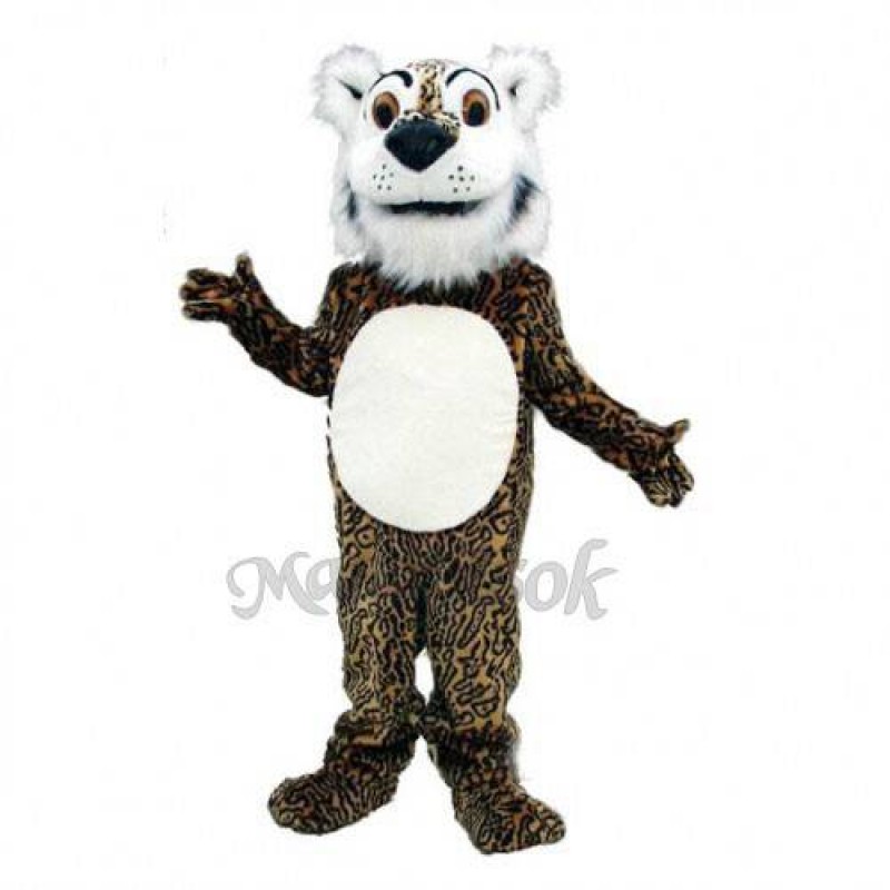 Cute Comic Leopard Mascot Costume