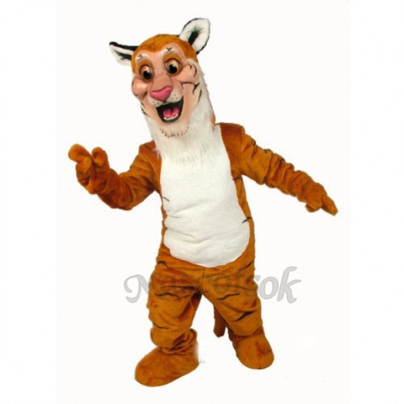 Cute Tiger Mascot Costume