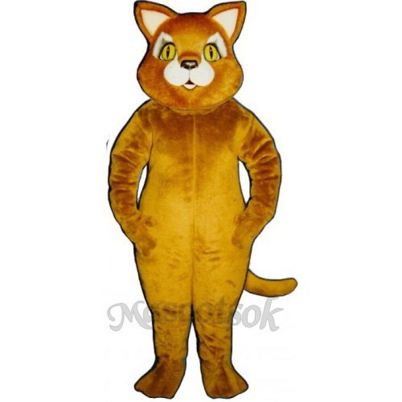 Cute Cinnamon Cat Mascot Costume