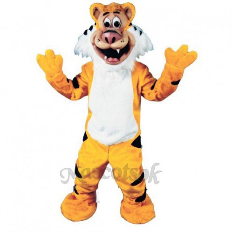 Cute Teeger Tiger Mascot Costume