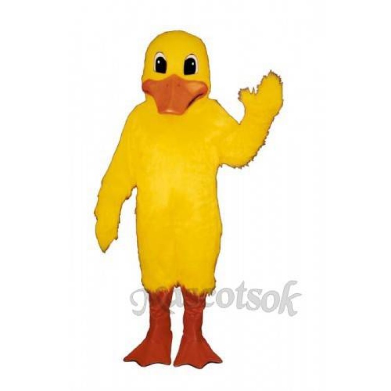 Cute Dudley Duck Mascot Costume