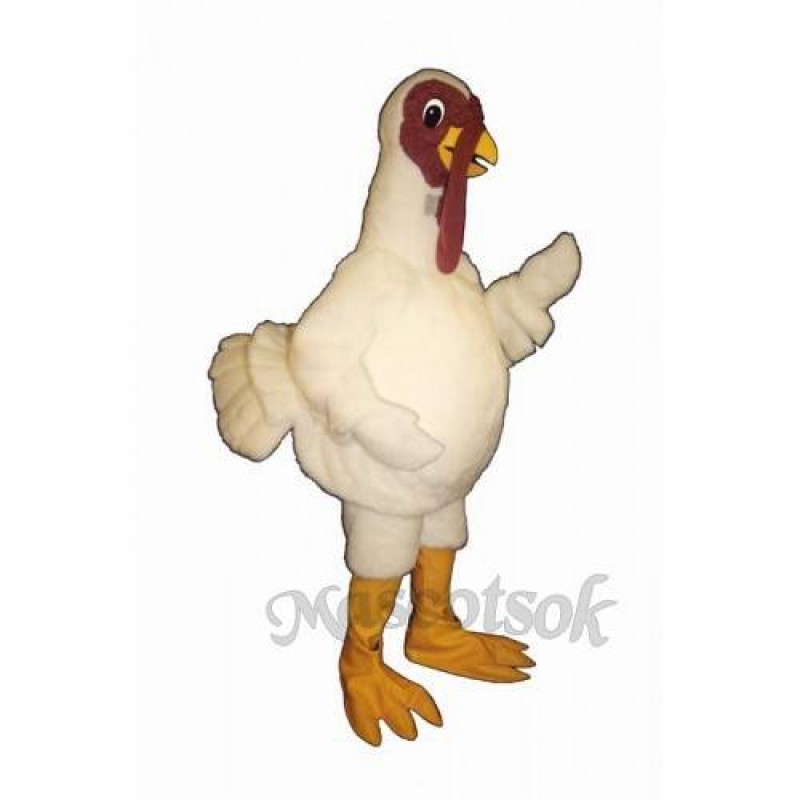 Cute Fat Turkey Mascot Costume