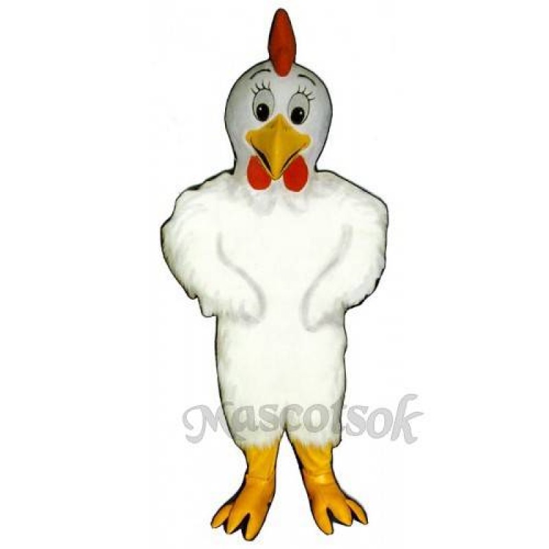 Cute Henny Chicken Mascot Costume