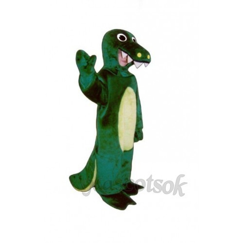 Cute Alligator Mascot Costume