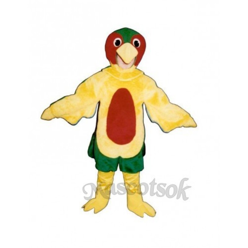 Cute Parrot Mascot Costume