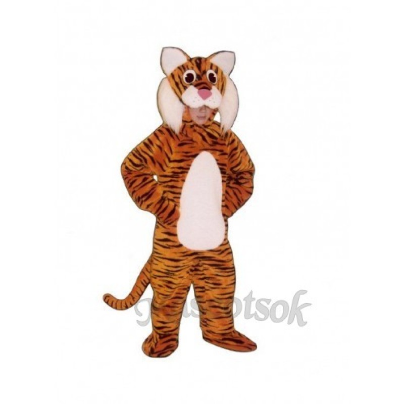 Cute Tiger Mascot Costume