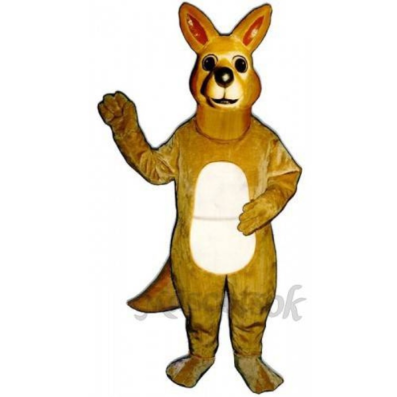 Cute Matilda Roo Kangaroo Mascot Costume