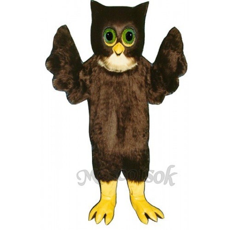 Cute Wise Owl Mascot Costume