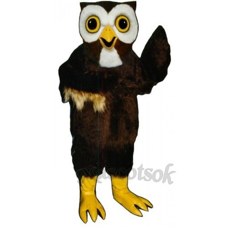 Cute Night Owl Mascot Costume