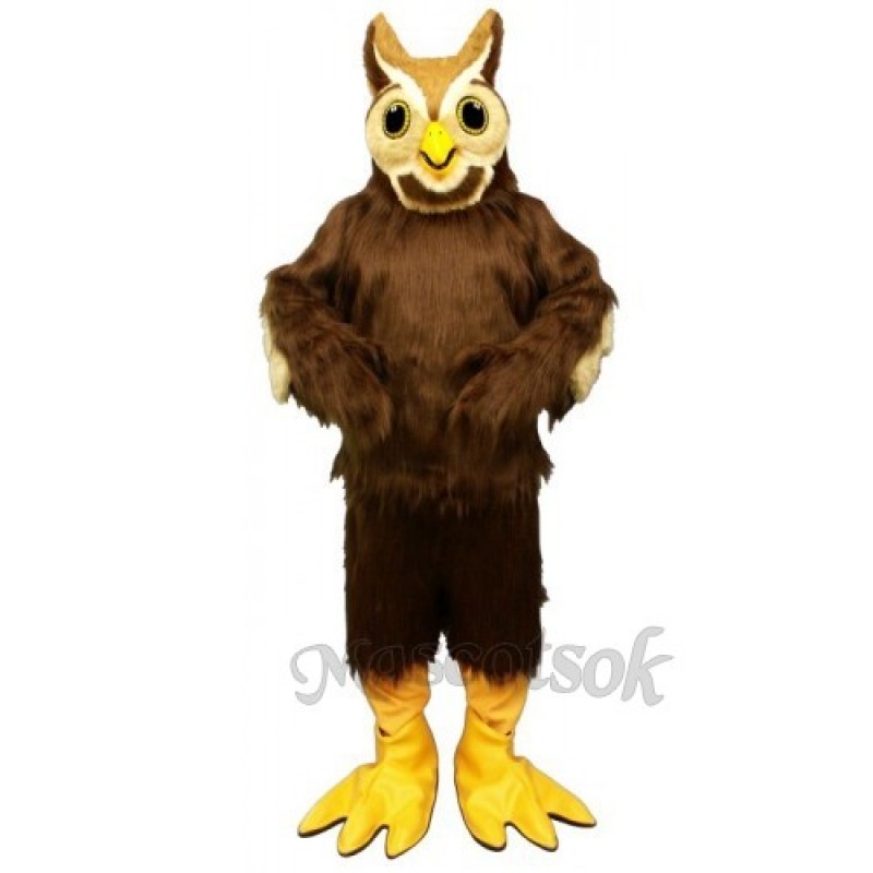 Cute Ollie Owl Mascot Costume