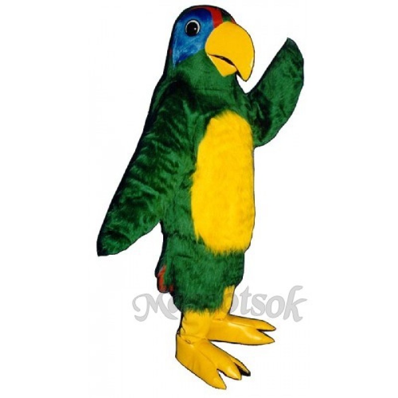 Cute Polly Parrot Mascot Costume