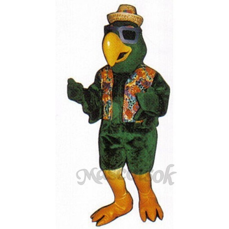 Cute Party Parrot Mascot Costume