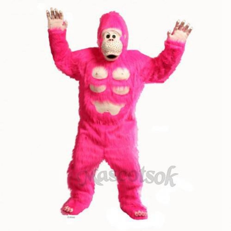 Cute Comic Gorilla Mascot Costume