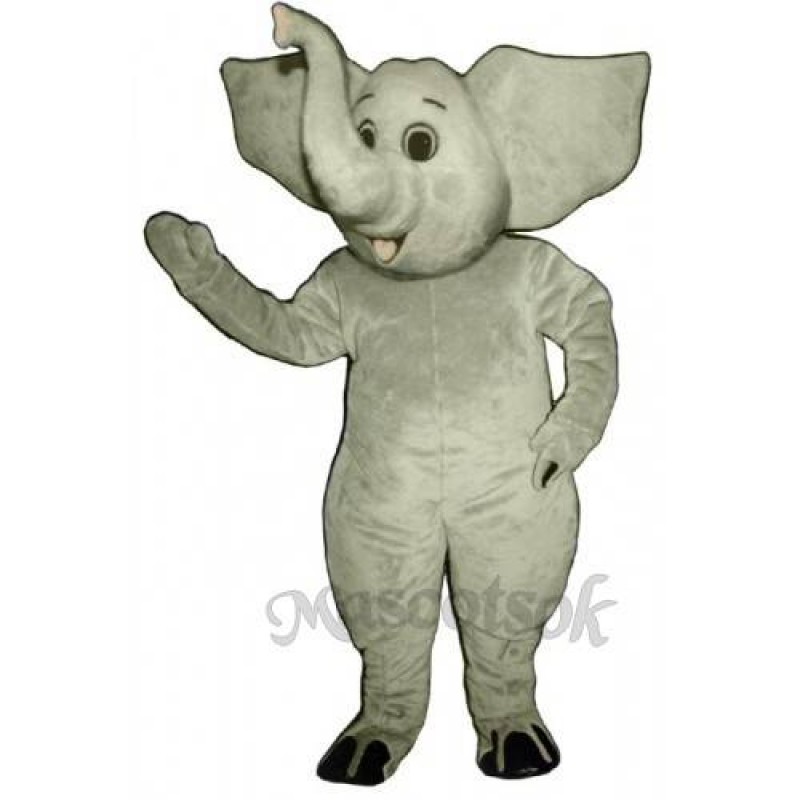 Cute Eddy Elephant Mascot Costume