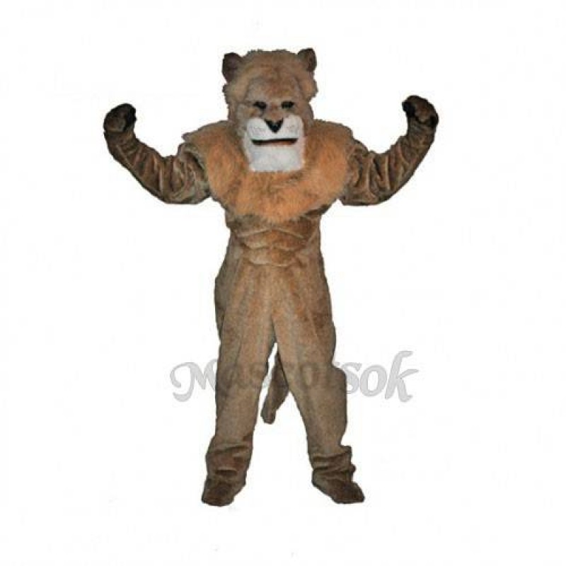 Cute King Lion Mascot Costume