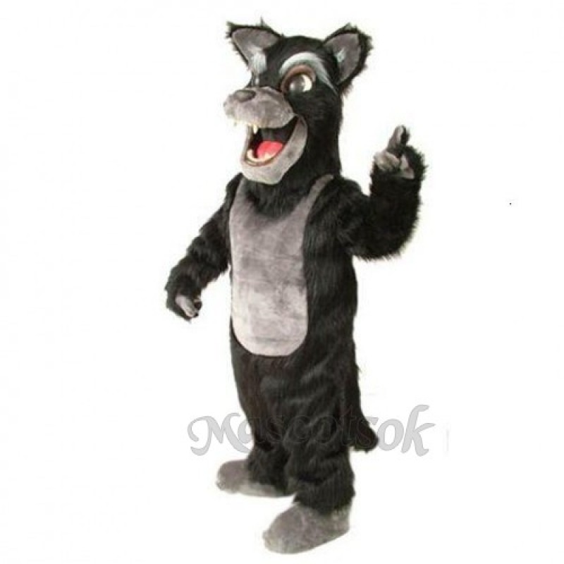 Cute Big Bad Wolf Mascot Costume