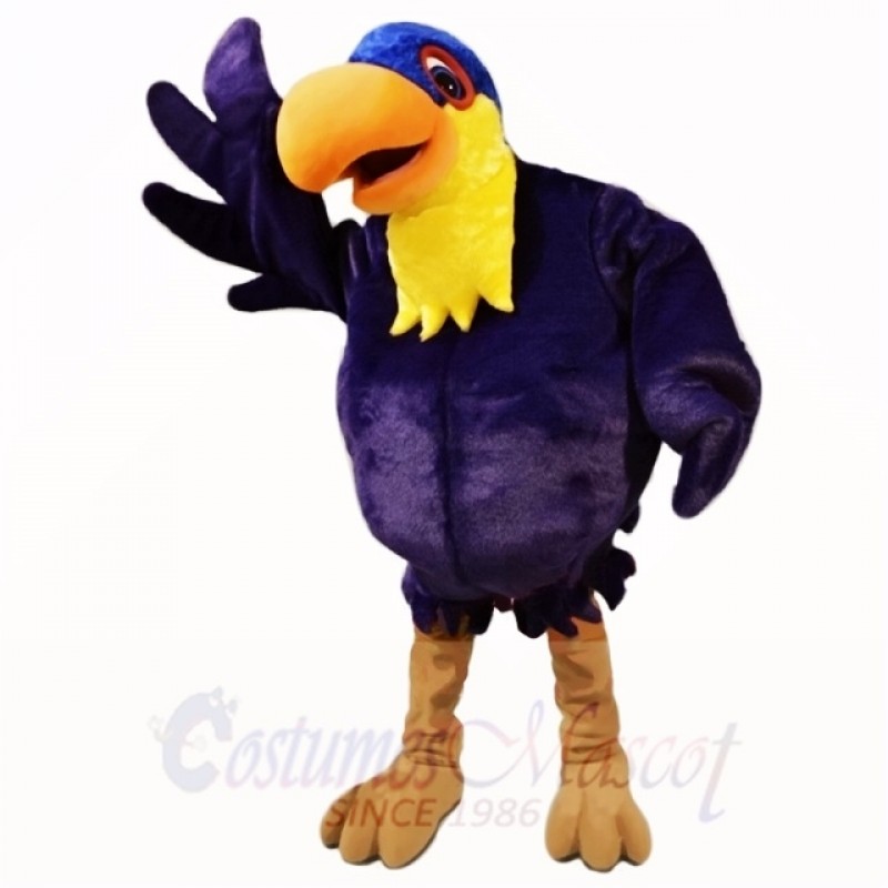 Blue Toucan Bird Mascot Costumes Cartoon