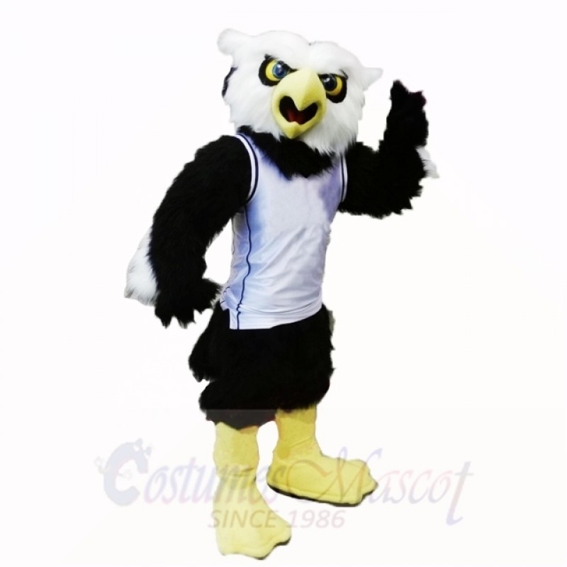 Sport College Owl with White Shirt Mascot Costumes School