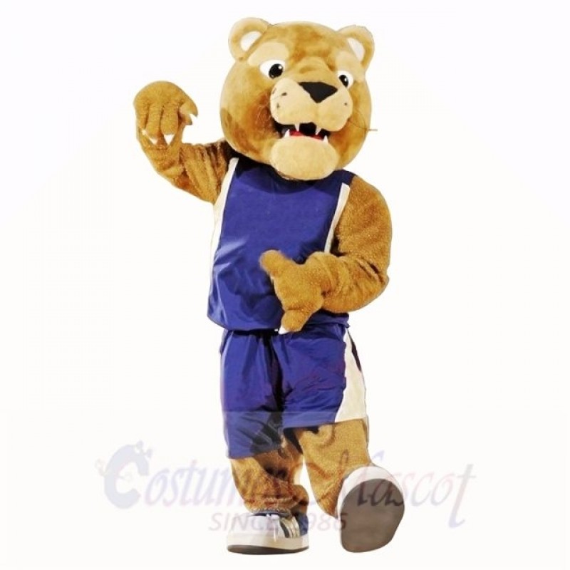 Golden Panther Mascot Costumes College