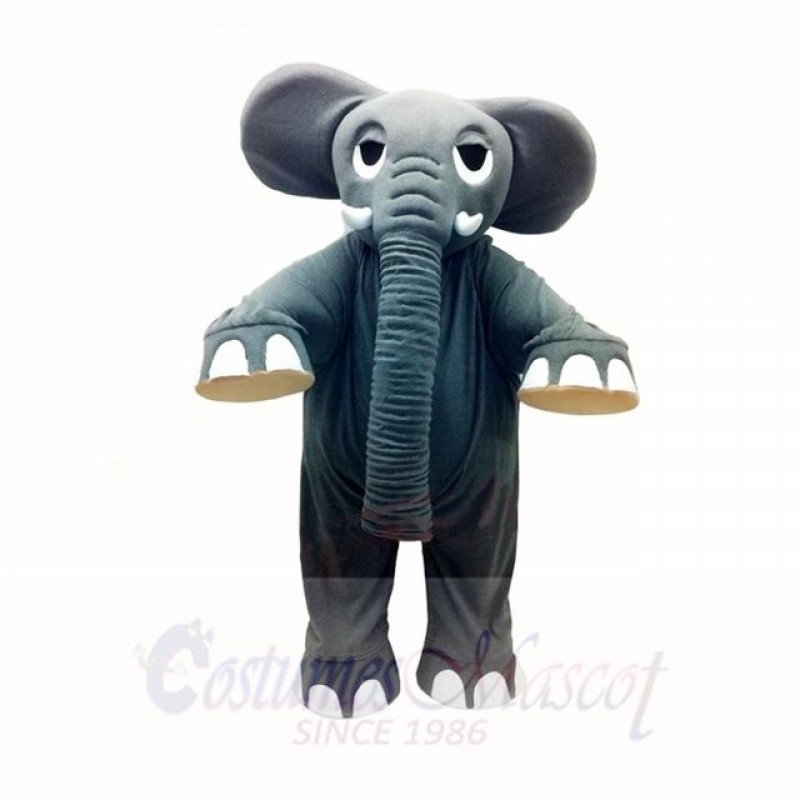 Strong Grey Elephant Mascot Costumes Adult