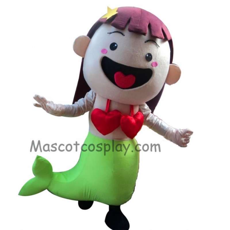 Mermaid Mascot Character Costume Fancy Dress Outfit