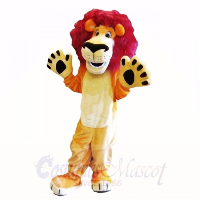Friendly Lightweight Animal Lion Mascot Costumes Cartoon