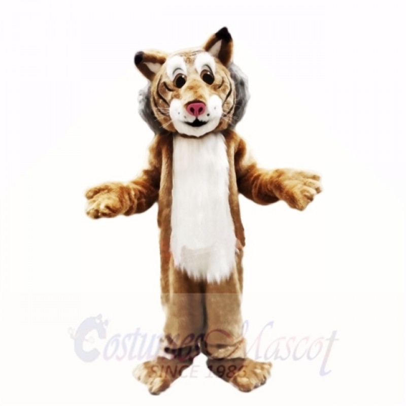 Friendly Lightweight Bobcat Mascot Costumes Adult