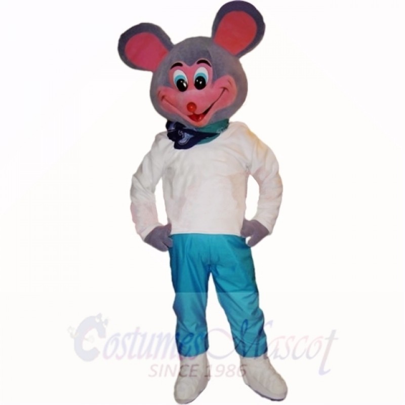 Smiling Sport Lightweight Mouse Mascot Costumes Cartoon