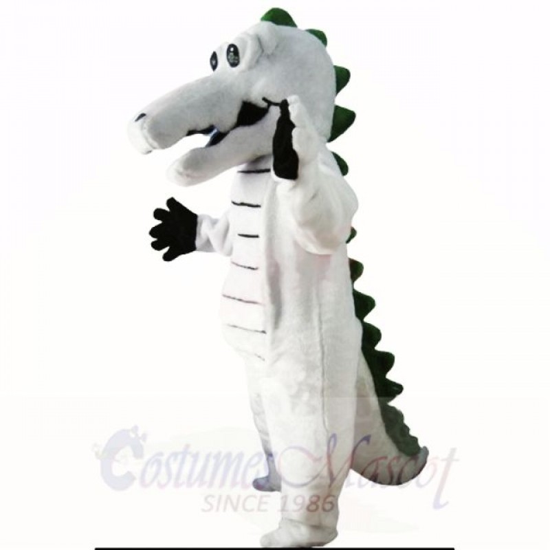 Grey Crocodile Mascot Costumes Adult