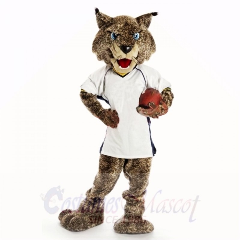 Sport Bobcats with White Shirt Mascot Costumes college