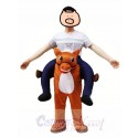Wild Western Horse Carry Me Piggy Back Mascot Farm Cowboy Costume