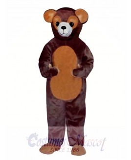 New Ted Bear Mascot Costume