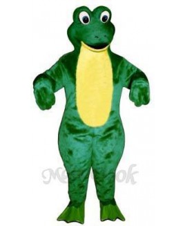 Froggy Frog Mascot Costume