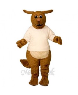 Rhudy Roo Dog with Shirt Mascot Costume